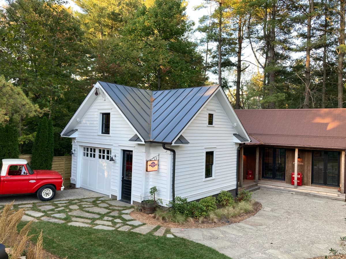 The barn